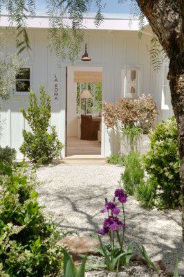 Scott Shrader, Landscaping Trees, Health Retreat, California Ranch, Rock Garden Landscaping, Live Oak, Ranch Life, Long Table, Garden Tours