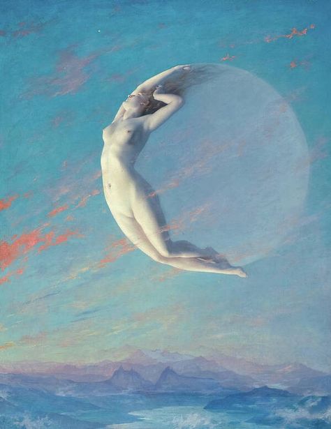 Albert Aublet, Istoria Artei, Canvas Art Projects, Aesthetic Painting, Beginner Painting, Moon Goddess, Mini Canvas Art, Classical Art, Pics Art