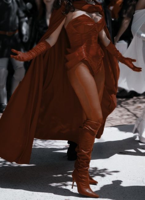 Scarlett Witch Costume, Wanda Maximoff Aesthetic, Witch Aesthetic Outfit, Scarlet Witch Costume, Scarlet Witch Comic, Witch Costumes, Witch Dress, Corset Outfit, Super Hero Outfits