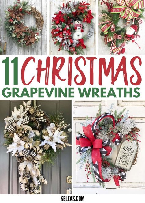 Grapevine Wreath Christmas Diy, Grapevine Wreaths Christmas, Christmas Grapevine Wreaths Diy, Decorating A Grapevine Wreath, Diy Christmas Grapevine Wreath, Christmas Grapevine Wreath Ideas Diy, Christmas Wreaths Grapevine, Grapevine Christmas Wreath Ideas, Grapevine Wreath Ideas Christmas