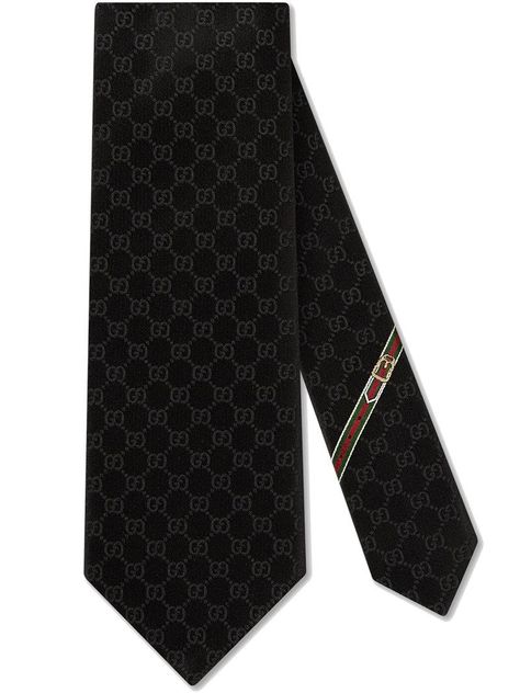 Gucci Gg Pattern Silk Tie In 1000 Nero | ModeSens Crochet Mens Scarf, Crochet Scarf For Beginners, Race Wear, Ways To Wear A Scarf, Sport Sweater, Tie Men, Gucci Gucci, Tie Styles, Scarf Men