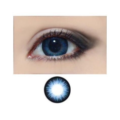 Blue Circle Lenses, Red Contacts Lenses, Circle Contact Lenses, Korean Natural Makeup, Eye Lens Colour, Cosmetic Contact Lenses, Trendy Eyeshadow, Eye Contact Lenses, Halloween Contact Lenses