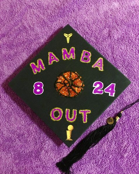 Graduation Cap Designs Basketball, Basketball Graduation Cap Ideas, Basketball Graduation Cap, Basketball Crafts, Graduation Things, College Grad Pictures, Graduation Cap Decoration Diy, High School Graduation Cap, College Graduation Cap Decoration