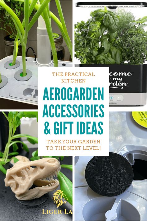 aerogarden accessories and gift ideas Aerogarden Hack, Herb Gift Basket, Aerogarden Pods, Indoor Hydroponic Gardening, Hydro Gardening, Herb Gifts, Cherry Tomato Plant, Hydroponic Garden, Types Of Herbs