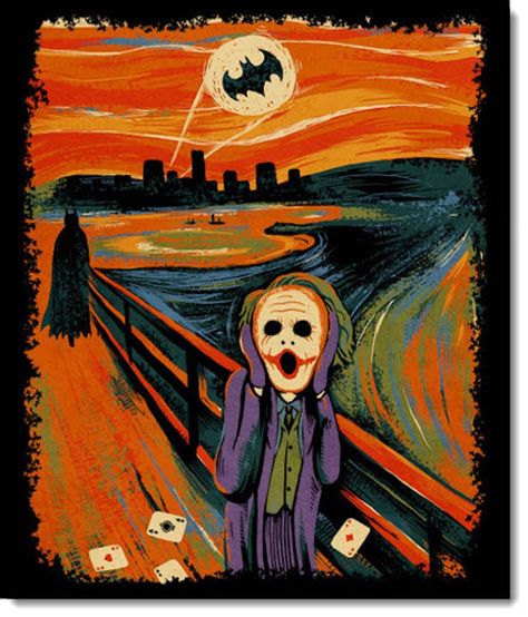 The Scream Painting Gets Modernized by Contemporary Artists Screaming Painting, Skeletor Quotes, Le Cri Munch, Scream Parody, Skeletor Heman, Morning Art, Arte Nerd, Space Ghost, Le Cri