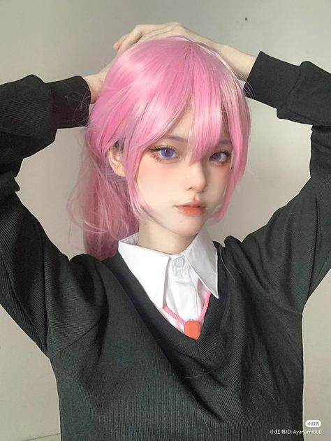 Cute Anime Cosplay, Cosplay Ideas Women, Anime Cosplay Ideas, Anime Eye Makeup, Asian Cosplay, Cosplay Cute, Kawaii Cosplay, Photography Posing Guide, Posing Guide