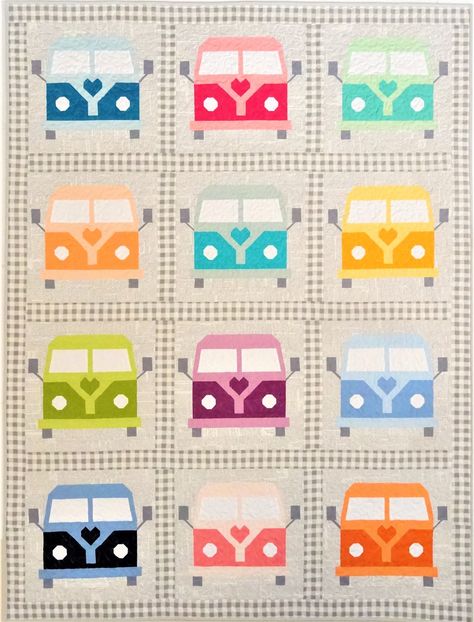 Road Quilt, Throw Quilt Pattern, Crib Quilt Pattern, Car Quilt, Sewing Quilts, Paper Quilt, Quilt In A Day, Scrap Busters, Quilt Sewing Patterns