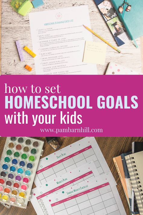 Pam Barnhill, Homeschool Budget, Homeschool Goals, Breakfast Invitation, Kindergarten Goals, Balancing Life, Plan Your Year, Classroom Goals, Goals Printable