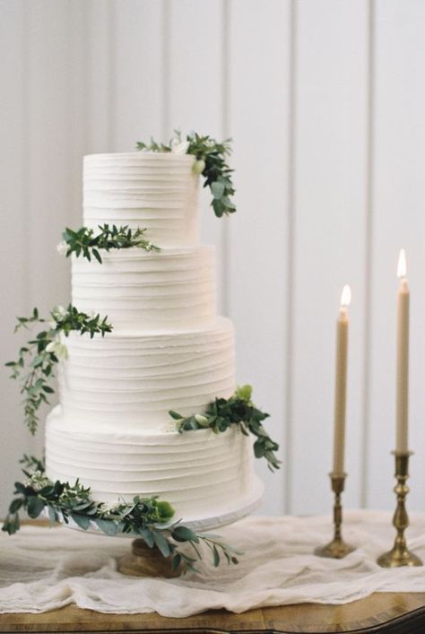 Simple Wedding Cake, Wedding Cake Inspiration, Southern Weddings, Mod Wedding, Wedding Cake Designs, Southern Wedding, Greenery Wedding, Simple Weddings, Future Wedding