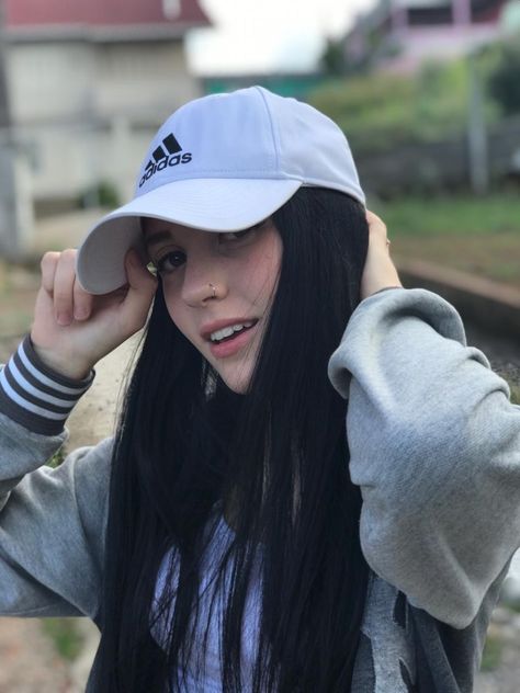 ahdiepn Adidas Cap Women Outfit, Cap Women Outfit, Adidas Cap, Cap Outfit, Teenage Fashion, Best Photo Poses, Teenage Fashion Outfits, Girly Photography, Photo Poses