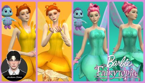 ARCKAN SIMS on Tumblr Sims Barbie Cc, Barbie Sims 4 Cc, Sims 4 Barbie Cc, Barbie Sims, Outfit Sims 4 Cc, Barbie Mermaidia, Dandelion Fairy, Sims Dress, Sims 4 Cc Patreon