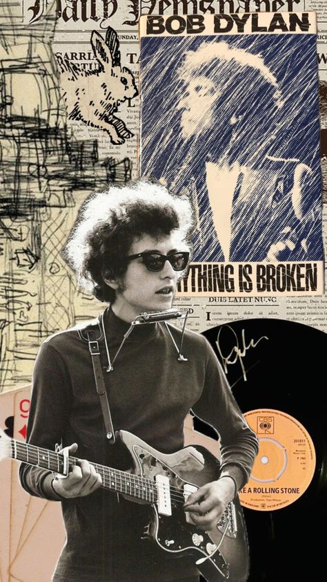 For my boyfren Bob Dylan Aesthetic, Dylan Aesthetic, My Back Pages, Bob Dylan Poster, Bob Dylan Art, House Makeover, Roy Orbison, Heavy Metal Rock, Real Art