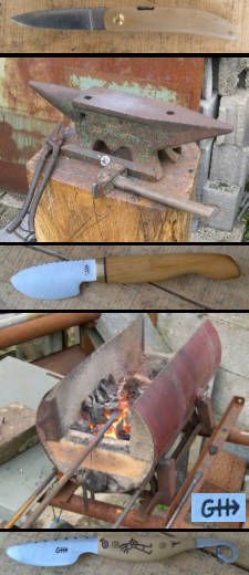 COUSTIL - Forge / Coutellerie / Bladesmithing Diy Forge, Back House, Black Smith, Diy Knife, Metal Processing, La Forge, Lathe Tools, Metal Art Projects, Scrap Metal Art