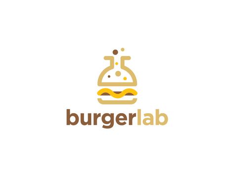 Burger Lab Logo by Alin Ionita on Dribbble Burger Lab, Lipstick Logo, Pizza Project, Burger Logo, Logo Design Graphics, Fast Food Logos, Logo Desing, Lab Logo, Friend Logo