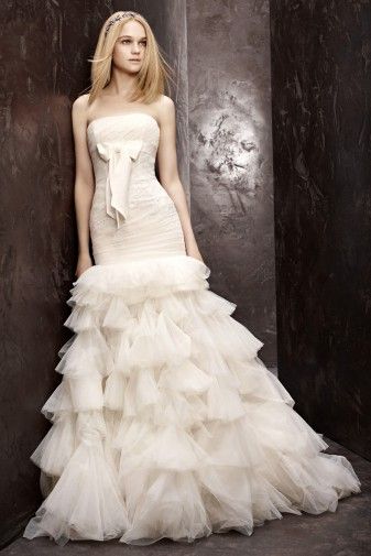 Vera Wang Vera Wang Bridal Gown, Wedding Dressing, Vera Wang Bridal, 2012 Wedding, Vera Wang Wedding, Wedding Inspirasi, Wedding Dresses Vera Wang, Ruffle Gown, Bridal Studio