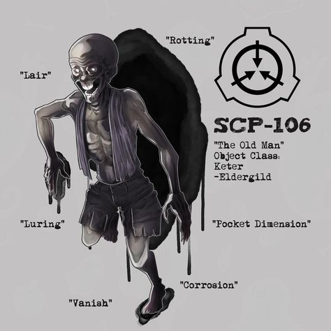 Scp 106, Scp Foundation, Monster Mash, Epic Games, Old Man, Old Men, The Old, Foundation, Old Things