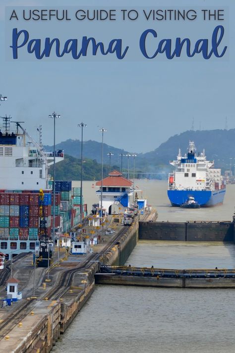 Are you traveling to Panama? You must visit the Panama Canal! Read this post for all the information you need before visiting the Panama Canal - via @clautavani Oceania Travel, Central America Travel, Panama Canal, South America Travel, Packing Tips For Travel, North America Travel, Africa Travel, America Travel, Central America