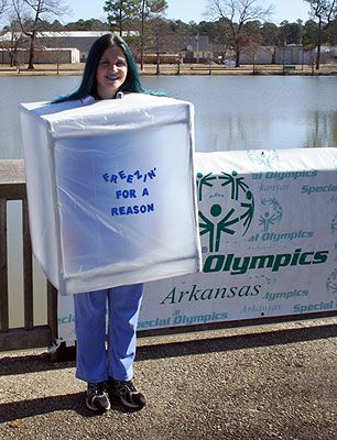 Idea #1 Polar Bear Plunge Costumes, Polar Plunge Costumes, Eagle Costume, Polar Bear Plunge, Polar Plunge, Fundraiser Ideas, Costumes Ideas, Arkansas, Polar Bear