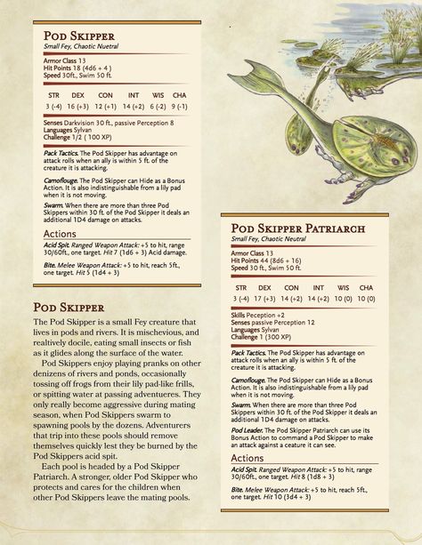 Plant Creatures, Dnd Stats, Dnd Character Sheet, Plant Monster, Dungeon Master's Guide, Dungeons And Dragons Classes, Dnd Dragons, Dnd 5e Homebrew, D D Monsters