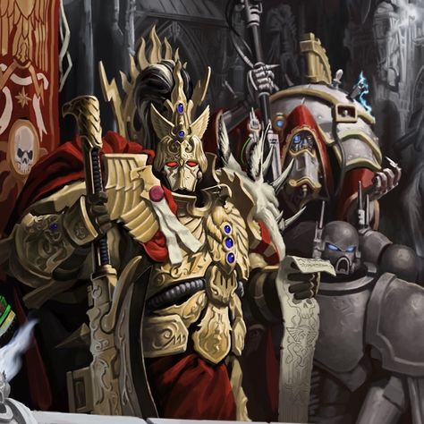 Kim chan on Instagram: “Constantin Valdor, Alpharius, Belisarius Cawl in 40k #painting #warhammer40k #drawing #pencildrawing #artwork #freelancedesigner…” Belisarius Cawl, 40k Custodes, Grimdark 40k, Legio Custodes, Modern Armor, Sisters Of Silence, 40k Painting, Space Marine Art, Adeptus Custodes