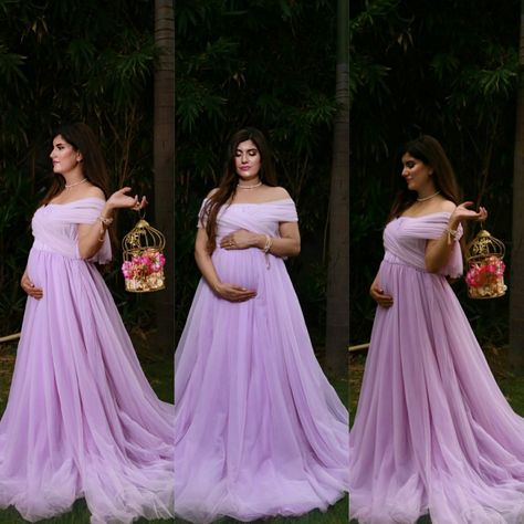 Maternity Dresses Indian Style, Maternity Gowns Indian, Maternity Shoot Dress, Single Pose, Maternity Gown Photography, Pregnant Outfits, Gown Photography, Maternity Dresses Photography, Shower Photography