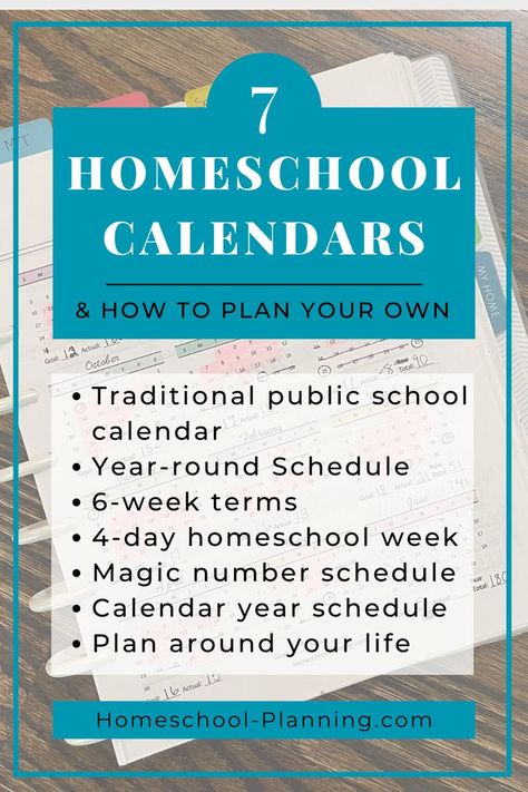 7 Homeschool calendars and how to plan your own Homeschool Classroom Setup, Homeschool Calendar, Homeschool Preschool Curriculum, Homeschool Lesson Plans, Homeschool Elementary, Homeschool Education, Academic Calendar, Homeschool Inspiration, Homeschool Kids