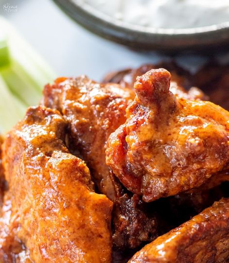 Dirty Wings, Dirty Chicken, Baked Wings Oven, Buffalo Wings Recipe, Hot Recipes, The Navage Patch, Navage Patch, Buffalo Recipe, Wings Recipe Buffalo