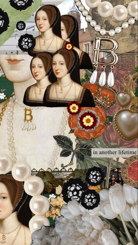 Tudors Wallpaper, Anne Boleyn Wallpaper, Tudor Aesthetic, Anne Boleyn Aesthetic, Aesthetic Royalcore, Anna Boleyn, Historical Wallpaper, Royal Wallpaper, Wives Of Henry Viii