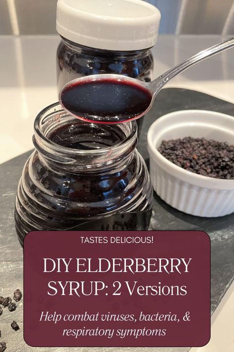 Homemade Elderberry Syrup, Elderberry Benefits, Elderberry Tea, Elderberry Syrup Recipe, Elderberry Juice, Homemade Elderberry, Elderberry Recipes, Elderberry Syrup, Natural Healing Remedies