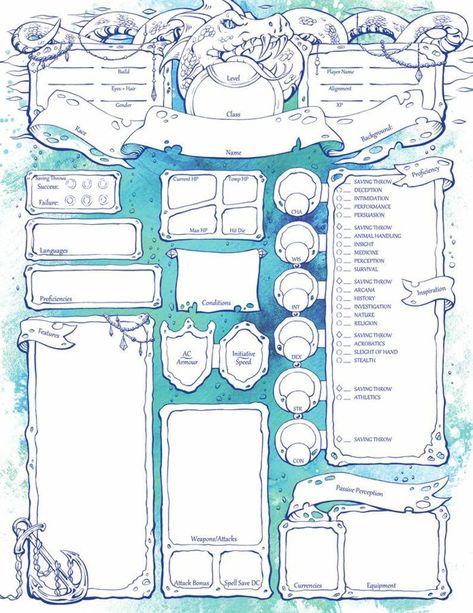 D&d Portrait, Warlock Character Sheet, D&d Sheet, D&d Character Sheets, Sorcerer Character Sheet, Dnd Character Sheet Template, Dnd 5e Character Sheet, D D Character Sheet, Rpg Character Sheet