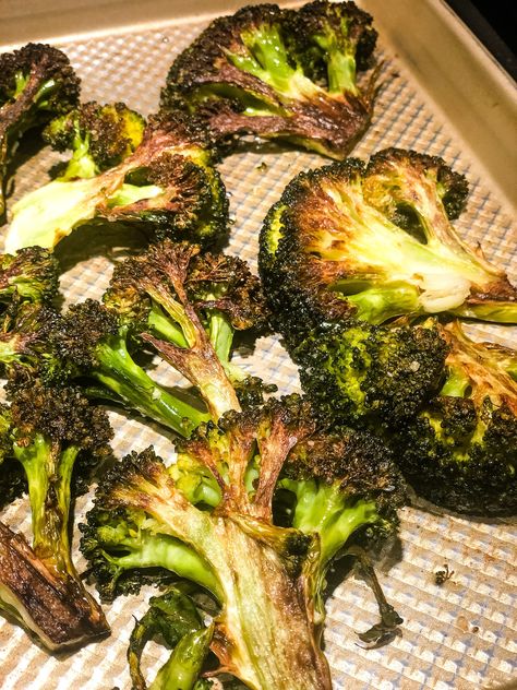 Sheet Pan Roasted Broccoli Steaks Pan Roasted Broccoli, Broccoli Steaks, Low Carb Side Dish, Low Carb Side, Roasted Broccoli Recipe, Veggie Side Dish Recipes, Oven Vegetables, Broccoli Recipe, Dinner Party Menu