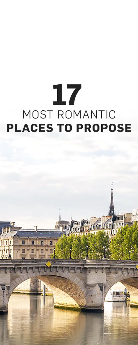 Looking for the ideal spot to get engaged? These ultra-seductive destinations—from secluded islands to dramatic cityscapes—are sure to win your love. Places To Get Engaged, Ancient Bridge, Skiing In Japan, Maine Islands, Best Places To Propose, Dream Holidays, Get Engaged, Eastern Europe Travel, Most Romantic Places