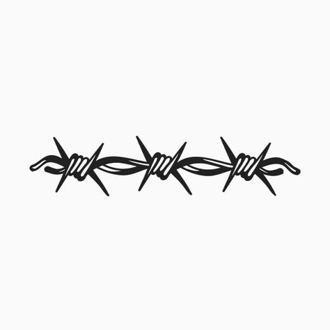 Band Tattoos For Men, Barbed Wire Tattoos, Tattoo Templates, Face Tattoos, Hand Tattoos For Guys, Band Tattoo, Fashion Illustration Sketches, Cute Easy Drawings, Tattoo Design Drawings