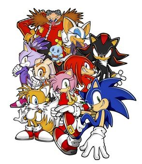 List of Sonic the Hedgehog characters | Nintendo | Fandom Yuji Uekawa, Sonic Artwork, Sonic The Hedgehog Characters, Sonic Friends, Big The Cat, Sonic Adventure 2, Nintendo Console, List Of Characters, Rouge The Bat