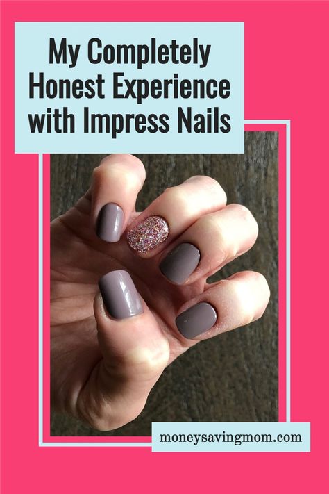 Completely Honest Experience with Impress Nails | Money Saving Mom® Nails Money, Impress Press On Nails, Dip Polish, Impress Nails, Keep Life Simple, Money Saving Mom, Survival Mode, How To Stop Procrastinating, Get Nails