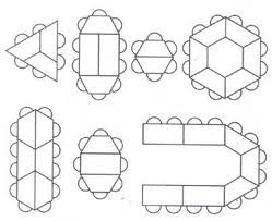 trapezoid table arrangements - Google Search Trapezoid Table Arrangement, Trapezoid Desk Arrangement, Trapezoid Table Arrangement Classroom, Trapezoid Table, Classroom Seating Arrangements, Desk Arrangements, Collaborative Classroom, Classroom Arrangement, Classroom Desk