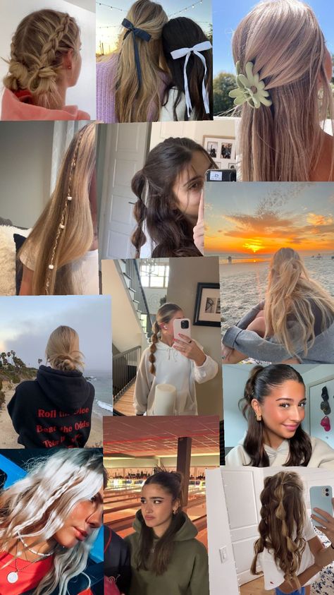 hair inspo! 💖 #hair #inspo #hairstyles #aesthetic #hairspo #hairinspo #hairstyleinspo #styles #preppy #summer #coastal Coastal Granddaughter Hairstyles, Hair Inspo Hairstyles, Hairstyles Aesthetic, Easy Hairstyles For Thick Hair, Inspo Hair, Everyday Hair, Coastal Granddaughter, Preppy Summer, Hair Stuff