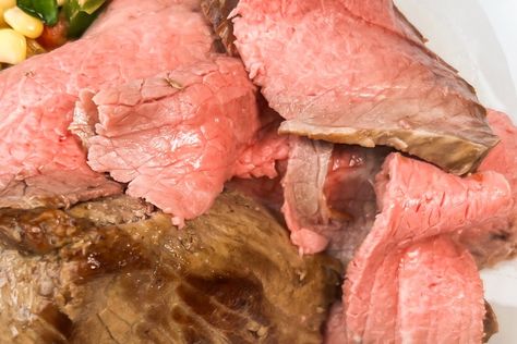 Instant Pot Beef Eye of Round Roast (Deli Style Roast Beef) Pitcher Margaritas, Beef Eye Of Round, Deli Style Roast Beef, Eye Of Round Roast, Eye Of Round, Round Steak, Potted Beef, Deli Style, Round Roast