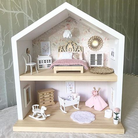 This Whimsy Petite dollhouse will be available on the website this evening at 7pm AEST and is all ready for it’s new home. You can view my stories for a little tour. Please tap for details of other makers and artists. 💗 Ikea Inspired Kid's Room, Ikea Dollhouse, Wallpaper Decals, Reborn Toddler Girl, Easter Crafts For Toddlers, Peony Garden, Toddler Birthday Gifts, Ikea Decor, Toddler Christmas Gifts