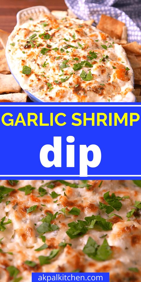 Easy Garlic Shrimp, Shrimp Dip Recipe, Shrimp Dip Recipes, Parmesan Shrimp, Garlic Parmesan Shrimp, Bagel Dip, Shrimp Parmesan, Dips Recipes, Shrimp Dip