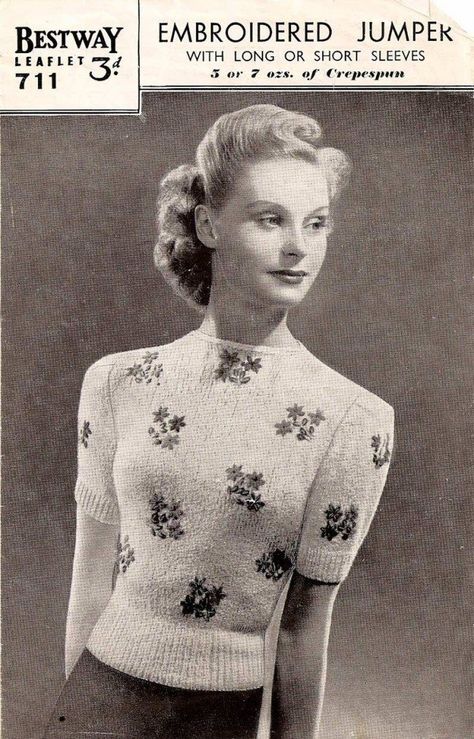 Ladies Jumpers, Travel England, Mouse Trap, English Fashion, Fair Isle Knitting Patterns, Fair Isles, Vintage Knitwear, Knitting Paterns, Vintage Knitting Patterns