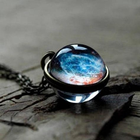 Universe Necklace, Galaxy Jewelry, Galaxy Necklace, Kay Jewelry, Round Pendant Necklace, Trendy Necklaces, Round Pendant, Star Necklace, Unique Necklaces