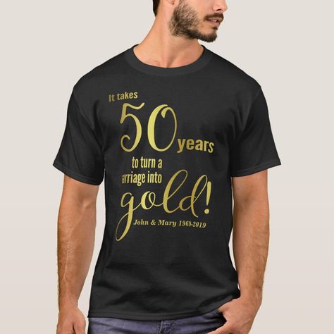 50th Anniversary Tshirt, 40th Birthday Shirts Women, 40th Birthday Funny, 40th Birthday Shirts, 50th Anniversary Party, 90's Birthday Party, Golden Wedding Anniversary, Golden Anniversary, Golden Wedding