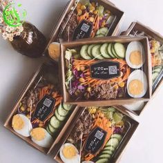 Food Delivery Packaging, Salad Packaging, Salad Box, Resep Smoothie, Lunch Catering, Paper Bowl, Resep Diet, Makanan Diet, Paper Bowls