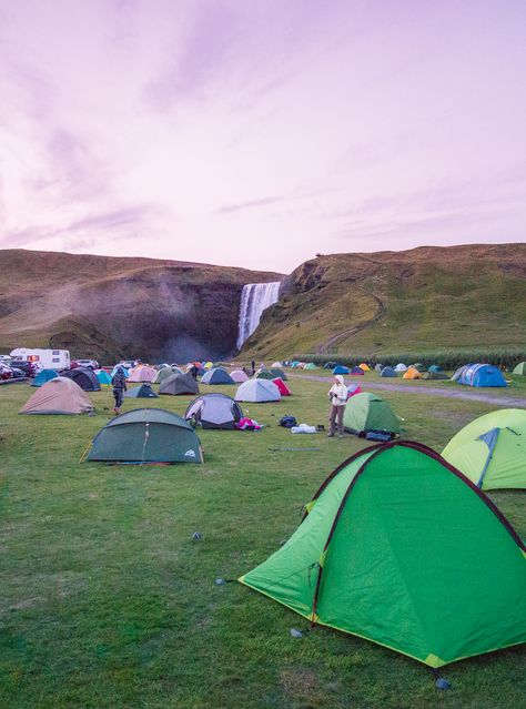 Iceland Camping, Iceland Summer, Iceland Travel Tips, Iceland Photography, Summer Camp Crafts, Ring Road, Travel Van, Summer Camping, Iceland Travel