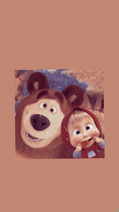 Mash And The Bear, The Bear Wallpaper, Masha And The Bear, Bear Wallpaper, The Bear, Teddy Bear, Animals, Quick Saves