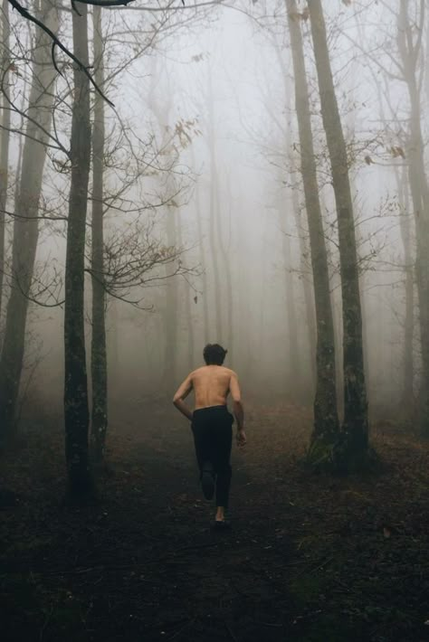 Dark Men, Foggy Forest, Romantic Stories, Forest Photography, The Secret History, Contemporary Photography, Dark Forest, Film Stills, Online Gallery