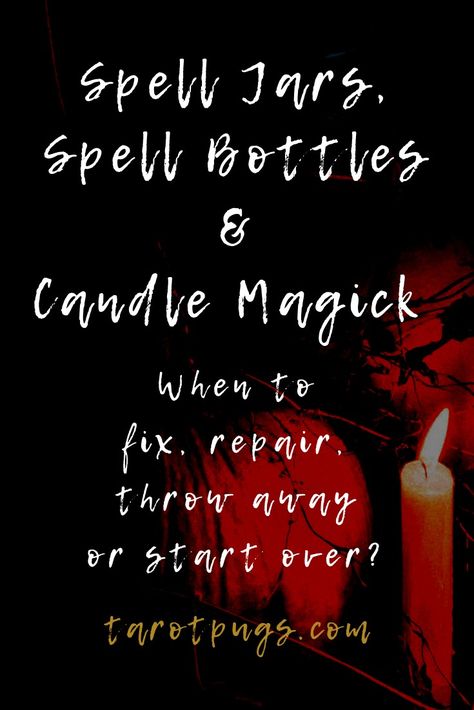 Spell work: when and how to repair, retire, or start over a spell when something goes "wrong" Red Candle Spell, Candle Magick Spells, Wiccan Candle, Witchy Business, Candle Color Meanings, Spell Bottles, Witchcraft Candles, Banishing Spell, Witchy Tips