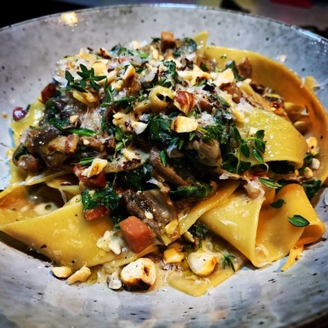 Ragu With Pappardelle, Food For Friends, Veggie Dinners, Homemade Pasta Dough, Mushroom Ragu, Pappardelle Pasta, Pasta Rice, Stuffed Portabella Mushrooms, Veggie Dinner