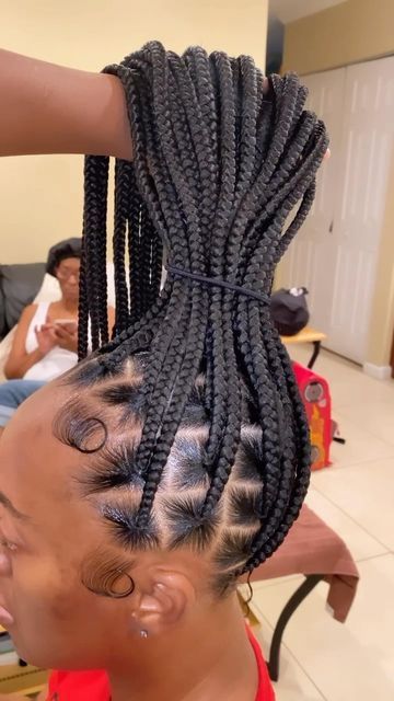 Large Knotless With Color, Medium Knotless Braids Parting Pattern, Jersey Hairstyles, Knotless Braids Parting Pattern, Medium Large Knotless Box Braids, Big Knotless Braids, Med Knotless Braids, Medium Knotless Braids Hairstyles, Knotless Box Braids Medium